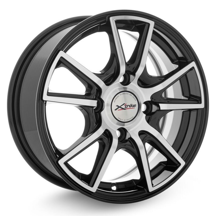 X'trike  X-104  6,0\R14 4*100 ET38  d67,1  BK/FP  [30701AX]  Fb max 525 kg