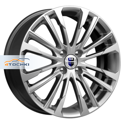 K&K 6,5x17/4x100 ET40 D67,1 Сильверстоун-оригинал (КС770) Сильвер SK