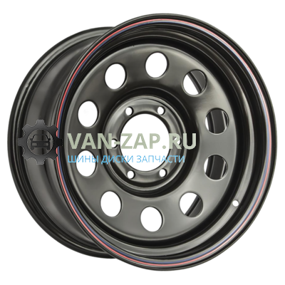 ZEPP 4x4 8x17/6x139,7 ET25 D106,1 Toyota A07 Gloss Black (LTM)